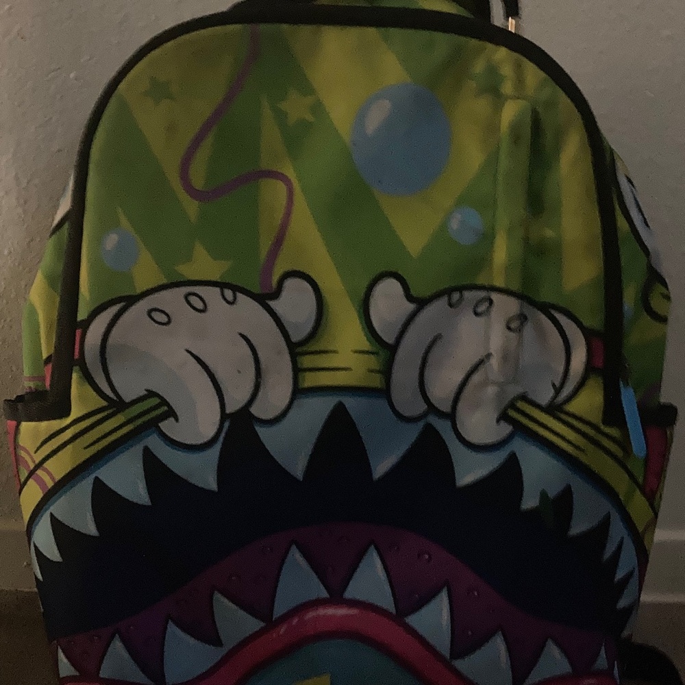 Sprayground Kids Matching Set - Multicolor Shark Design
